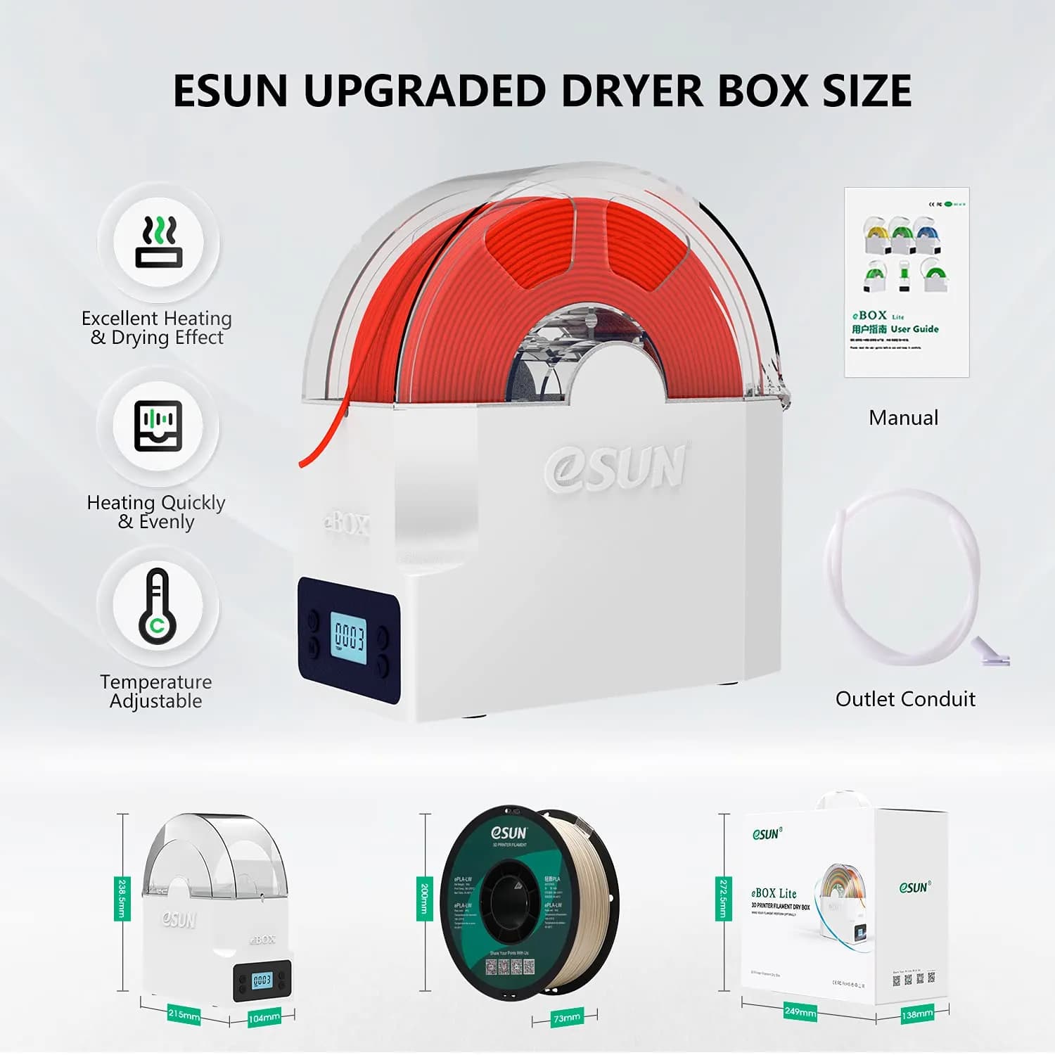 eBox Filament Dryer Lite